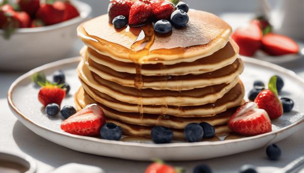 Obtenez des pancakes moelleux sans œufs, recette facile