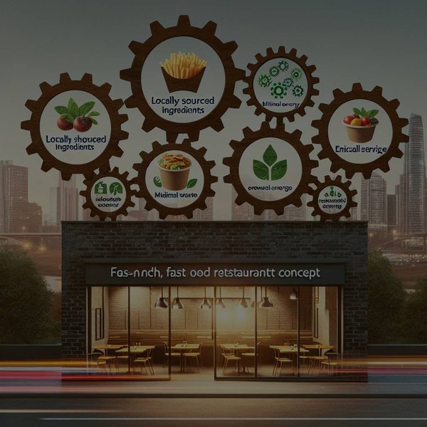 Quelles stratégies pour développer un concept de restauration rapide premium axé sur la durabilité ?