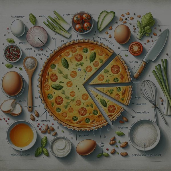 Quels sont les secrets pour une quiche sans pâte légère et savoureuse ?
